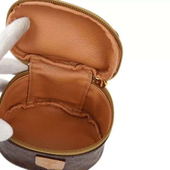 Celine Brown Macadam Vanity Handbag M 16 1 183020 - Picture 7 of 7